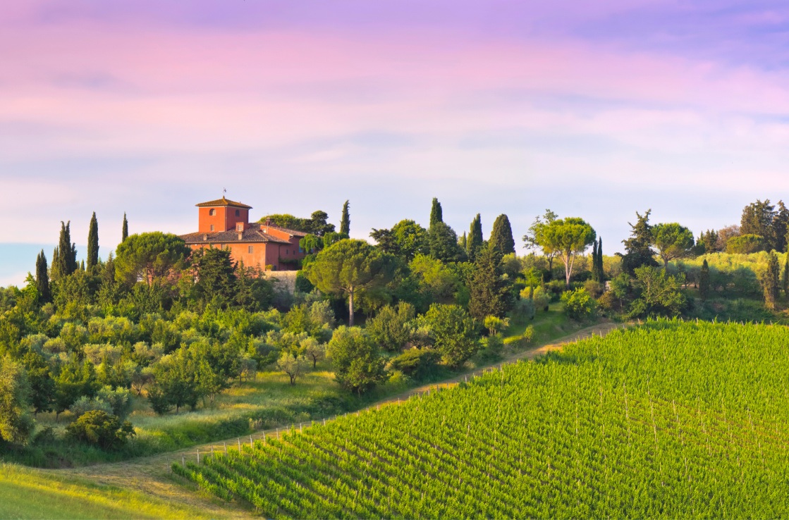 Territorio del Chianti, Toscana